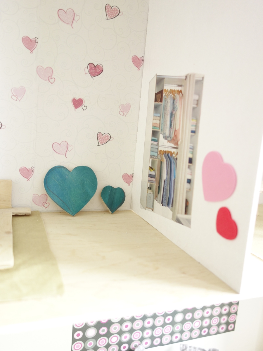 domek dla lalek DIY - szafa